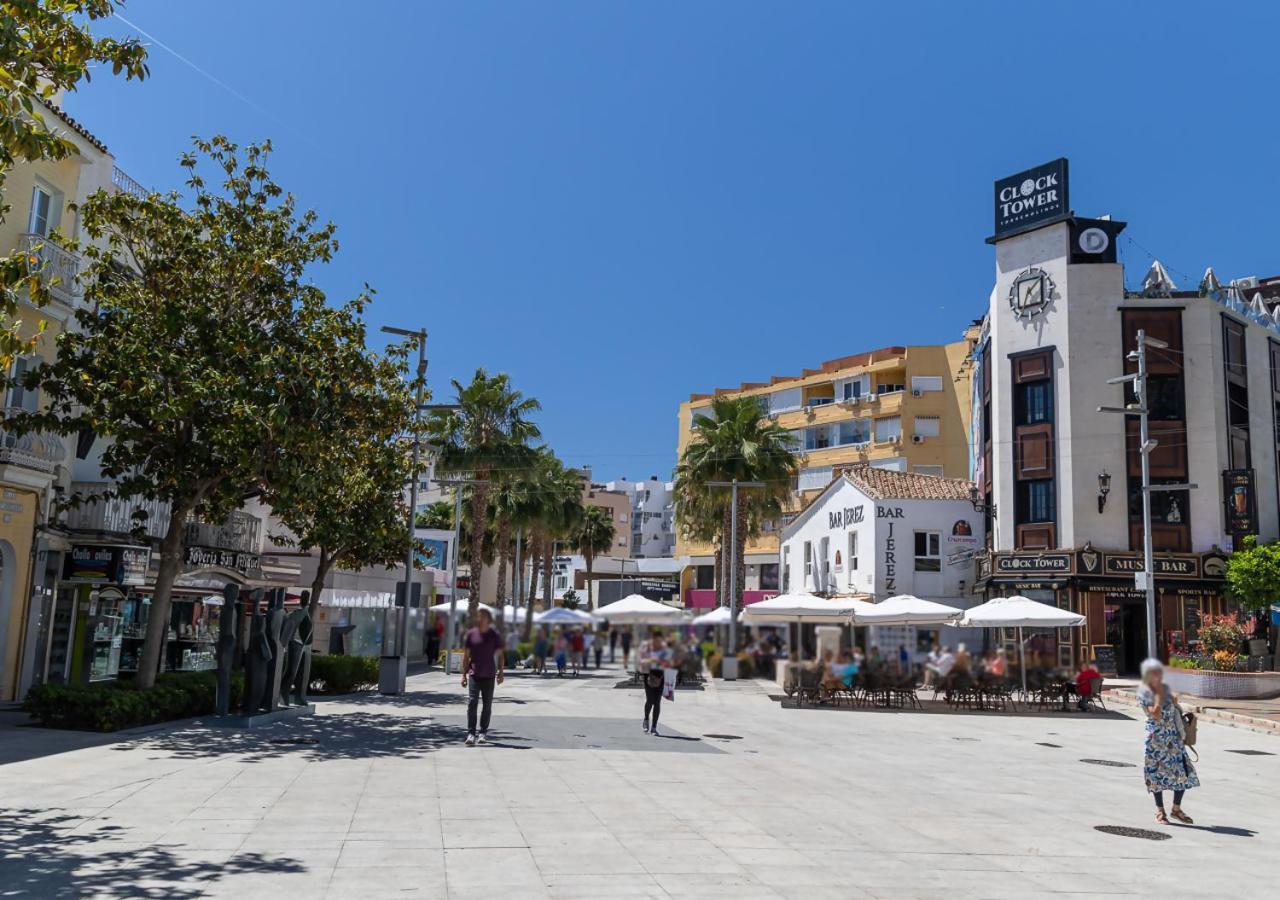 Ferienwohnung Centro Wifi Terraza Parking Ascensor A La Playa A 5 Min Torremolinos Exterior foto