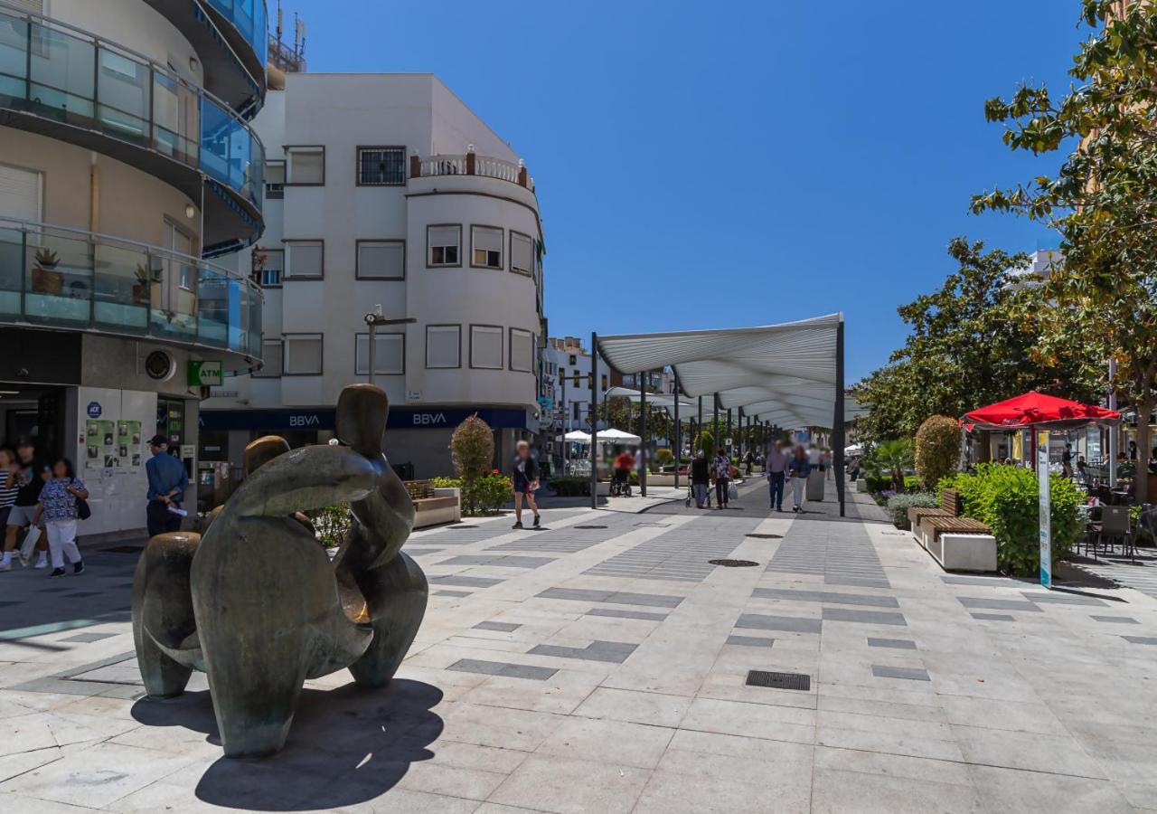 Ferienwohnung Centro Wifi Terraza Parking Ascensor A La Playa A 5 Min Torremolinos Exterior foto
